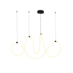 Подвесной светильник Arte Lamp KLIMT A2850SP-80BK, 1хLED