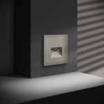 VLS060704 Розетка телевизионная встраиваемая VOLTUM S70 TV+RJ45 кат. 6, (шелк). (ТМ Maytoni)