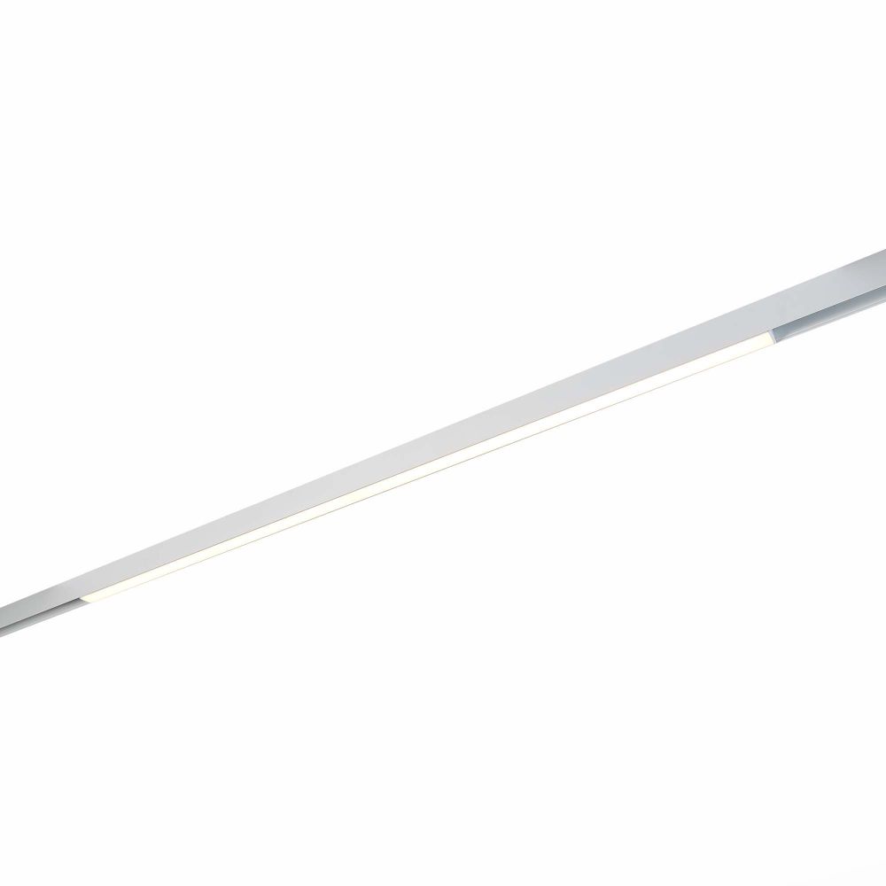 ST360.536.30.2 Магнитный трековый светильник Белый LED 1*30W 3000K 1 950Lm Ra90 120° IP20 L900xW22xH44 48V