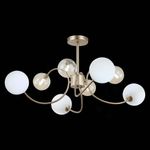 SLE220922-08 Люстра потолочная Золотистый/Белый, Янтарный G9 8*5W