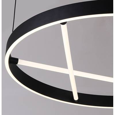 Подвесная люстра ARTE LAMP RICCO A1874SP-45BK, 1хLED