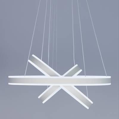 Citilux Дуэт CL719650 LED Люстра подвесная с пультом Белая