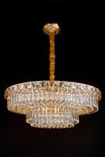 Люстра подвесная Normandie Gold FL1084-21P, E14х21