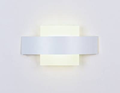 Настенный светодиодный светильник FW202 WH/S белый/песок LED 4200K 9W 220*120*50