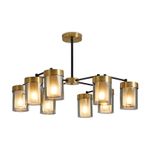 Подвесной светильник Lora FR5432PL-08BBS, E14х8. TM Maytoni