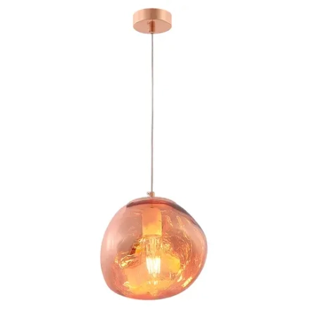 Светильник подвесной Crystal Lux MALAGA SP1 D200 COOPER 0866/201