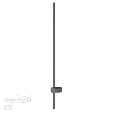 4335/18WLP HIGHTECH ODL22 299 чёрный Настенный светильник IP20 LED 18W 849Лм 3000K/4000K (перекл. ч/з тумблер на драйвере) FILLINI