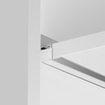 Алюминиевый профиль встраиваемый скрытого монтажа 26x30 (Серебро, 2 м), ALM-2630-S-2M 632014