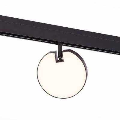 ST359.436.15 Магнитный трековый светильник Черный LED 1*15W 3000K 760Lm Ra&gt;80 120° IP20 L150xW28xH211 48V