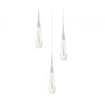 07861-3AS,02 Подвес Гутта хром w50*7 h200 Led 9W (4000k)