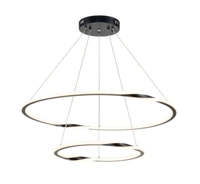 Подвесная люстра Arte Lamp VERITATE A2211SP-2BK, 1хLED