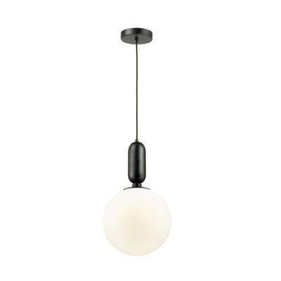 4671/1 PENDANT ODL20 471 черный/белый Подвес E27 1*40W (тип лампы СВЕЧА ) 220V OKIA