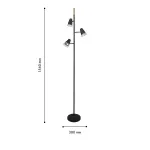 Торшер Trandy 4618-3F, 3*GU10*35W. ТМ F-Promo