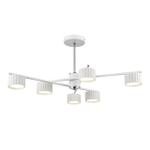 8241/6C COMFI LN26 244 белый/хром, металл Люстра потолочная LED GX53 6*7W 220V KARINA