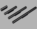 Светильник трековый светодиодный Magnetic standard 48V 20mm GL4495 BK черный IP20 12W 3CCT 3000-6000K SMART 24° 218*22*25