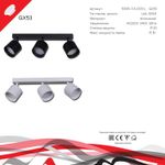 53019-9.5-003IL SPOT LIGHT GX53 WT светильник точ.