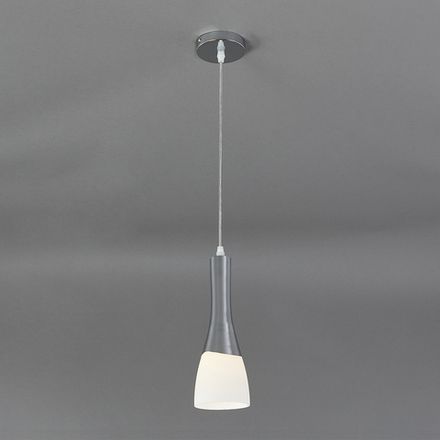 Подвесной светильник Escada 10167/1S E27*60W Chrome/White