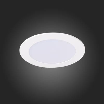 ST209.538.09 Св-к встр. Белый LED 1*9W 3000K 585Lm Ra80 110° IP20 D145xH8 90-265V
