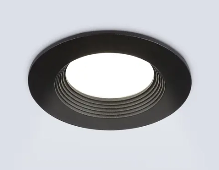 Светильник встраиваемый TN102816 BK черный GU5.3 D80*28