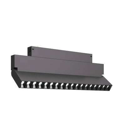 ST686.436.18 Св-к трек. Черный LED 1*18W 3000K 1 470Lm Ra&gt;90 34° IP20 L370xW26xH137 220V