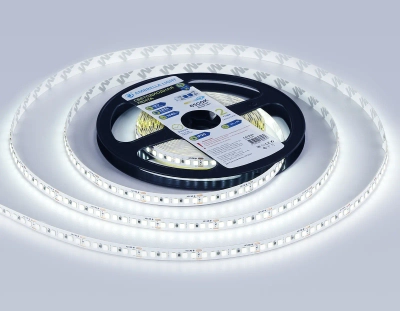 Светодиодная лента GS1313 2835 180Led/ 14.4W m/ 12V IP20 6500K/ 5000*10*1.2mm/ кратность резки 33mm (2 конт.)