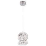 Подвесной светильник Crystal Lux ROLANDO SP1.1 CHROME 3620/201