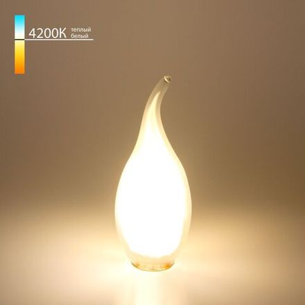 Светодиодная лампа "Свеча на ветру" CA37 7W 4200K E14 BLE1415