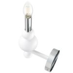 8260/1W MODERNI LN26 белый/хром, металл Бра E14 1*40W 220V NANA