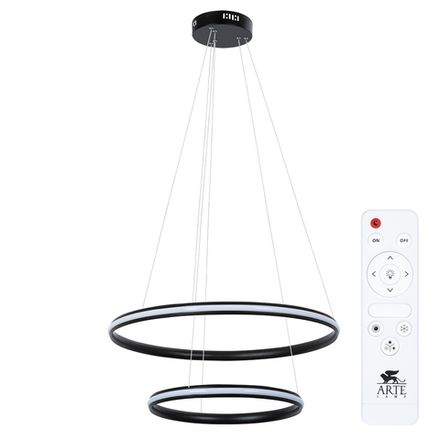Подвесная люстра Arte Lamp MERIDIANA A2198SP-2BK, 1хLED