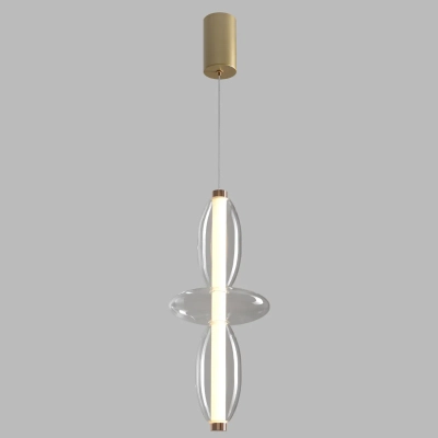 Светильник подвесной Crystal Lux QUASAR SP14W LED TRANSPARENT 3791/214