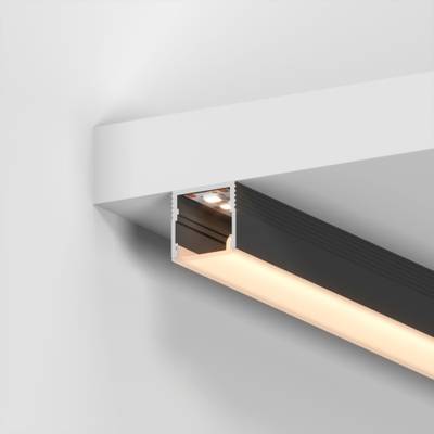 Профиль SL-MINI-15-3000 BLACK (Arlight, Алюминий)