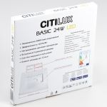Citilux Бейсик CL738K241V LED Светильник накладной Чёрный
