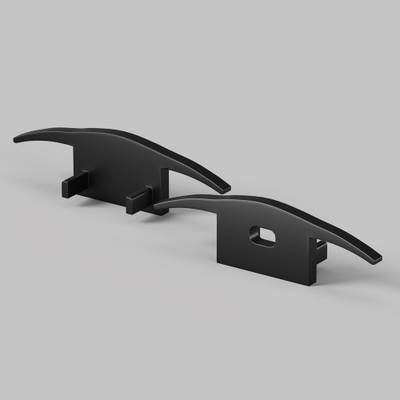 Комплект заглушек (для профиля ALM-3710-B-2M) 2 шт. 642086. TM Maytoni