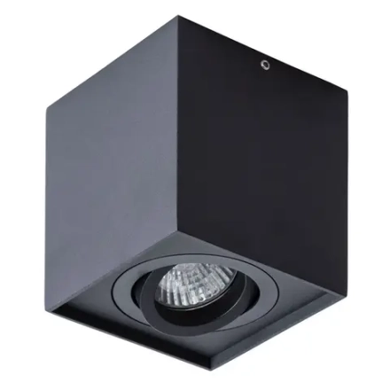 Точечный накладной светильник Arte Lamp FACTOR A5544PL-1BK, 1хGU10