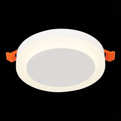 ST104.542.06 Светильник потолочный Белый LED 1*6W 4000K 468Lm Ra&gt;80 120° IP20 D110xH20 170-240V
