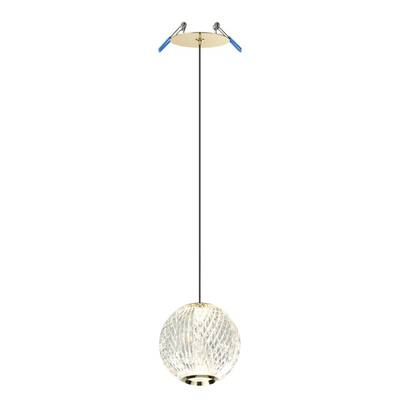 5008/5LA L-VISION ODL24 583 золотой/металл/акрил Подвес LED 5W 4000K 390лм CRYSTAL