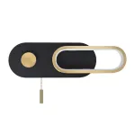 Настенный светильник Arte Lamp LUCAS A2602AP-10BK, 1хLED