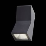 SL088.431.02 Светильник уличный настенный ST-Luce Черный кварцевый LED 2*7W 4000K