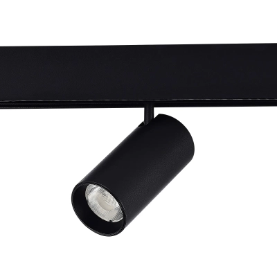ST375.406.12 Магнитный трековый светильник SMART Черный LED 1*12W 2700K-6500K 1 080Lm Ra90 36° IP20 L115xW55xH95 48V