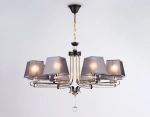 Светильник подвесной TR4618/8 CF/FGD кофе/золото E27/8 max 40W D760*810