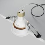 Встраиваемый светильник Share GU10 10Вт IP 54 DL126-GU10-WMG. TM Maytoni