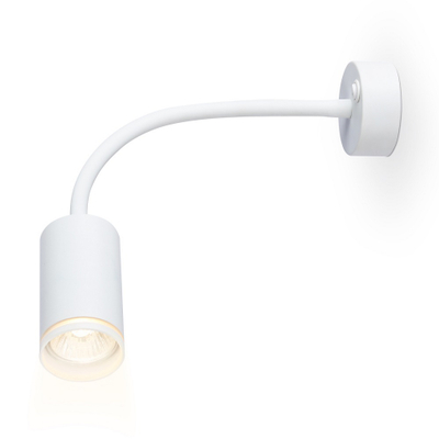 Светильник настенный с выключателем FW2469 WH белый GU10 max 12W D55*L100*H300
