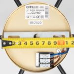 Citilux Бертон CL140181 Люстра потолочная Бронза
