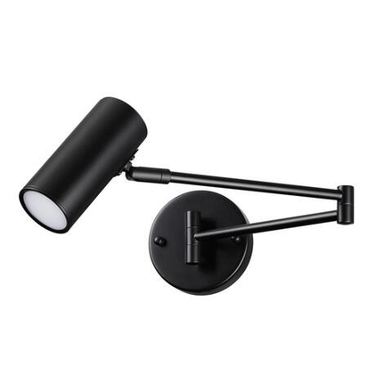 4376/1W HIGHTECH ODL23 455 черный Настенный светильник IP20 LED E14 9W RAZIO