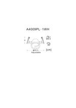 Точечный встраиваемый светильник Arte Lamp ACCENTO A4009PL-1WH, 1хGU10
