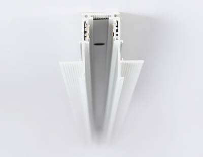 Шинопровод низковольтный встраиваемый под ГКЛ 9,5мм Magnetic GL3338-9.5 WH белый IP20 48V 3000*60*46.8