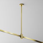 Крепление потолочное Medium одинарное 360мм Flarity латунь, TRA158C-SL1-BS. TM Maytoni