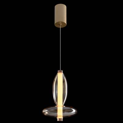 Светильник подвесной Crystal Lux QUASAR SP7W LED AMBER 3790/207