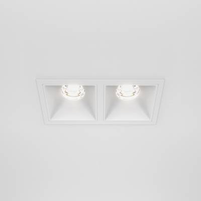 Встраиваемый светильник Alfa LED 4000K 2x10Вт 36°, DL043-02-10W4K-SQ-W. TM Maytoni