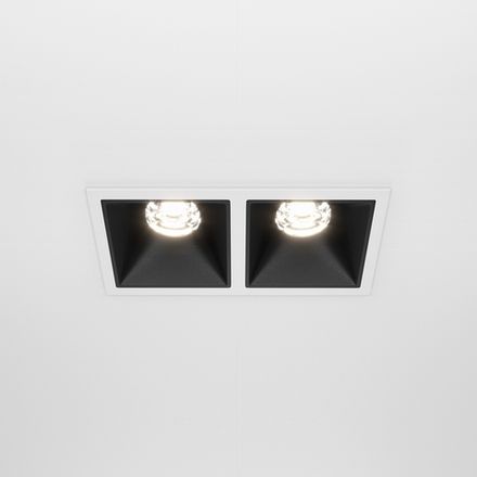 Встраиваемый светильник Alfa LED 4000K 2x10Вт 36°, DL043-02-10W4K-SQ-WB. TM Maytoni